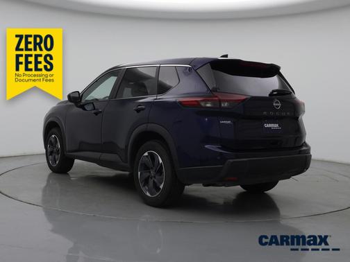 Blue 2025 Nissan Rogue SV