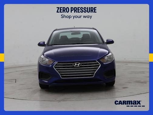 Blue 2021 Hyundai Accent SE