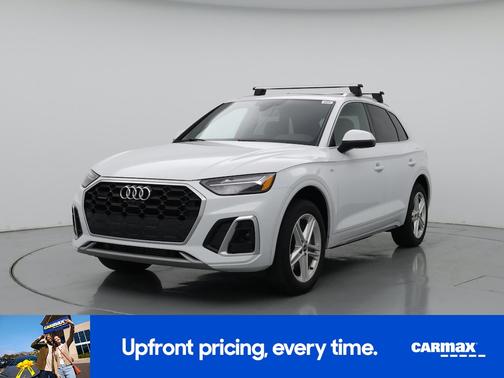 White 2021 Audi Q5 e Premium Plus