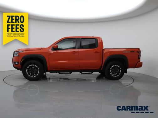 Orange 2025 Nissan Frontier PRO-4X