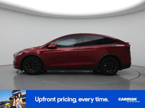Red 2024 Tesla Model X Long Range