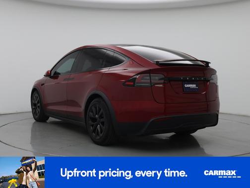 Red 2024 Tesla Model X Long Range