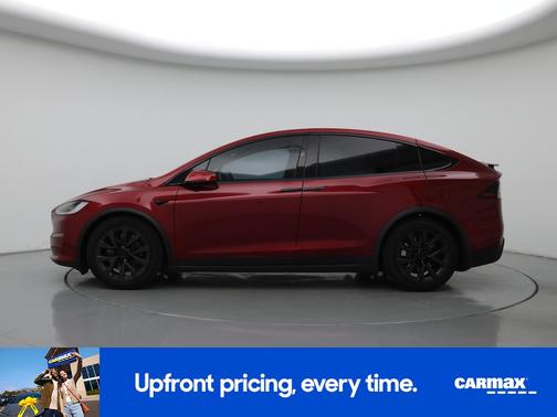 Red 2024 Tesla Model X Long Range