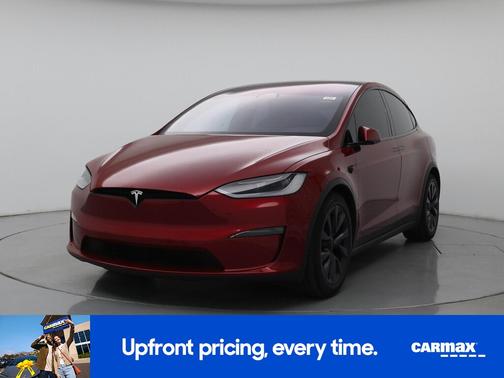 Red 2024 Tesla Model X Long Range