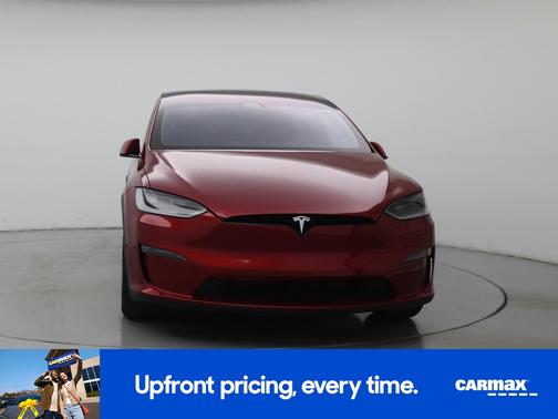 Red 2024 Tesla Model X Long Range