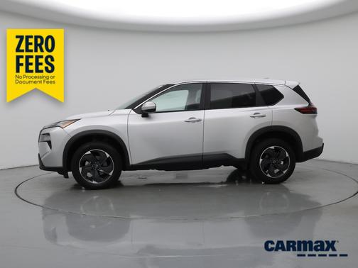 Silver 2025 Nissan Rogue SV