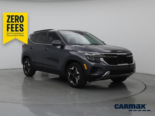 Gray 2024 Kia Seltos EX