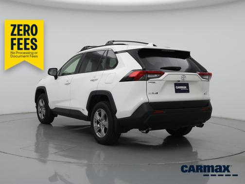 White 2025 Toyota RAV4 Hybrid LE