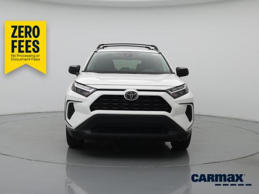 White 2025 Toyota RAV4 Hybrid LE