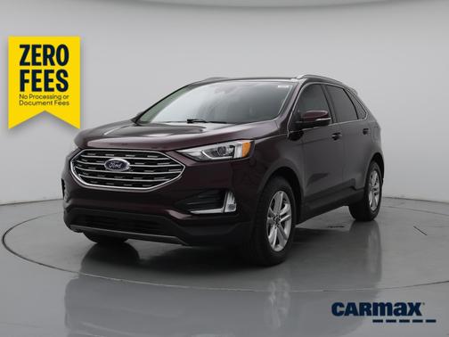 Burgundy 2020 Ford Edge SEL
