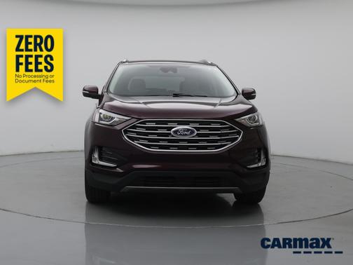 Burgundy 2020 Ford Edge SEL