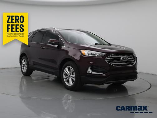 Burgundy 2020 Ford Edge SEL