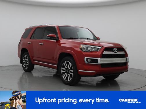 Red 2015 Toyota 4Runner Limited
