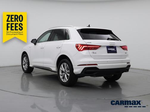 White 2025 Audi Q3 S-Line Premium