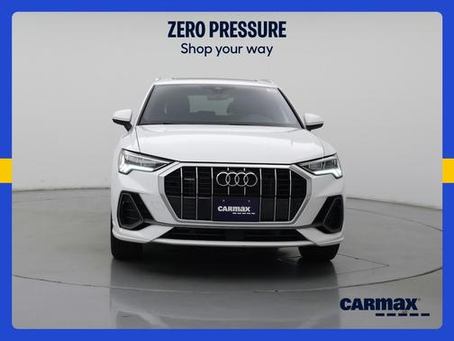White 2025 Audi Q3 S-Line Premium