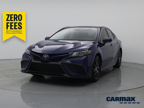 Blue 2024 Toyota Camry SE