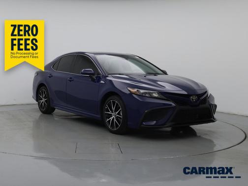 Blue 2024 Toyota Camry SE
