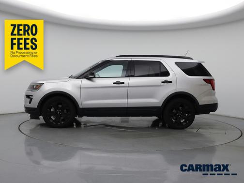 Silver 2019 Ford Explorer Sport
