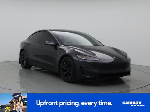Gray 2025 Tesla Model 3 Performance