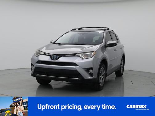 Silver 2017 Toyota RAV4 Hybrid XLE