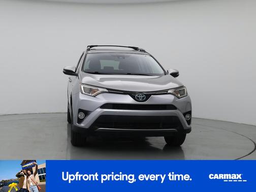 Silver 2017 Toyota RAV4 Hybrid XLE