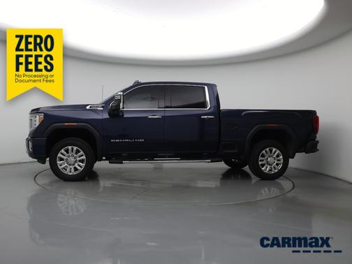 Blue 2022 GMC Sierra 2500 Denali