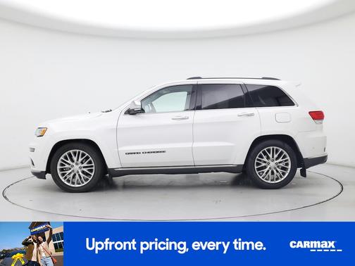 White 2017 Jeep Grand Cherokee Summit