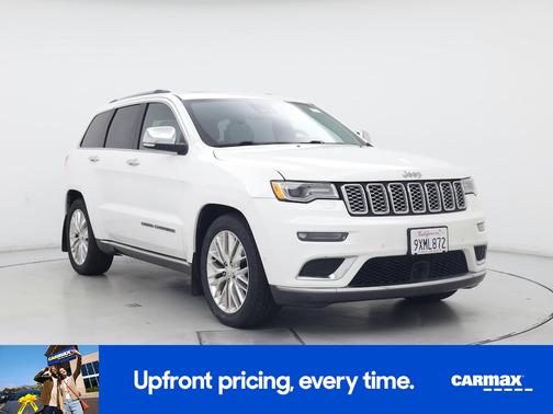 White 2017 Jeep Grand Cherokee Summit
