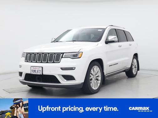 White 2017 Jeep Grand Cherokee Summit