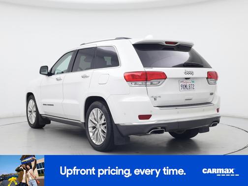 White 2017 Jeep Grand Cherokee Summit