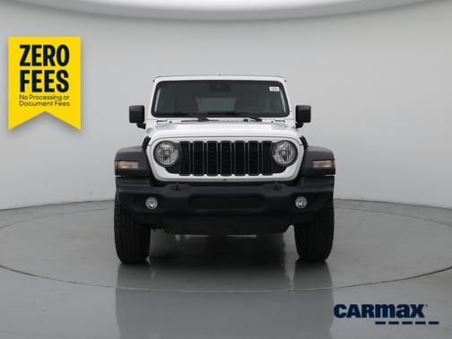 White 2025 Jeep Wrangler Sport S