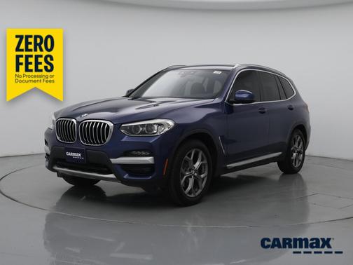 Blue 2021 BMW X3 sDrive30i