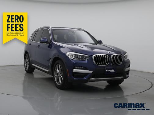 Blue 2021 BMW X3 sDrive30i