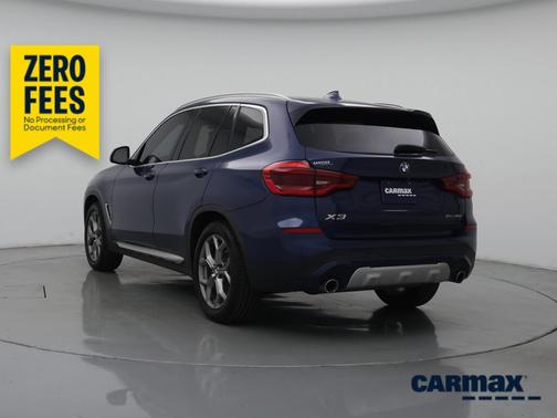 Blue 2021 BMW X3 sDrive30i
