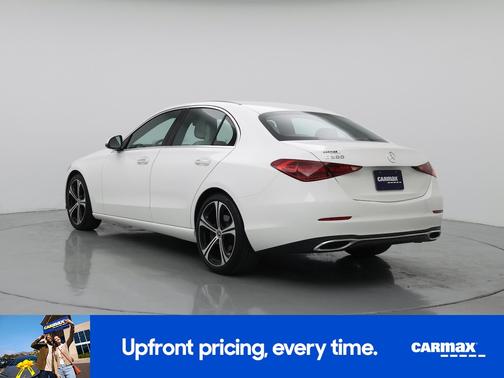 White 2022 Mercedes-Benz C-Class