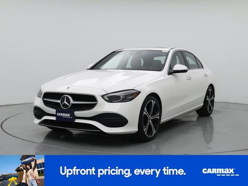White 2022 Mercedes-Benz C-Class