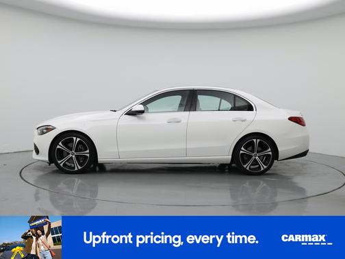 White 2022 Mercedes-Benz C-Class