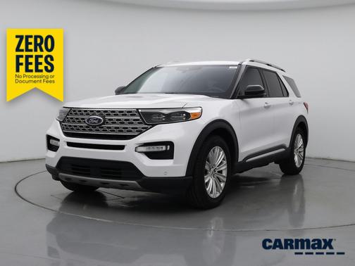 White 2021 Ford Explorer Limited