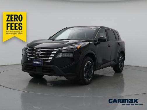 Black 2025 Nissan Rogue SV