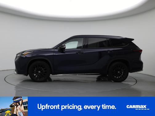 Blue 2025 Toyota Highlander XSE