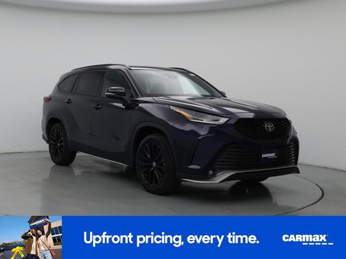 Blue 2025 Toyota Highlander XSE