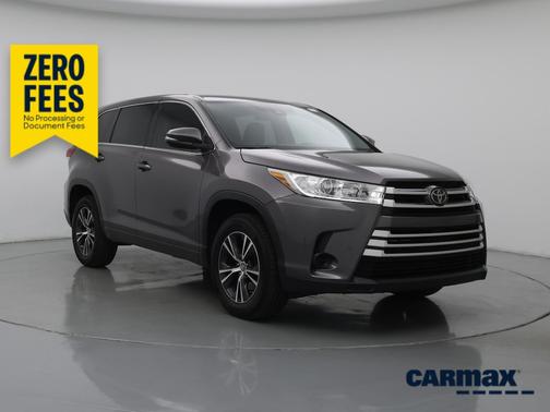 Gray 2017 Toyota Highlander LE