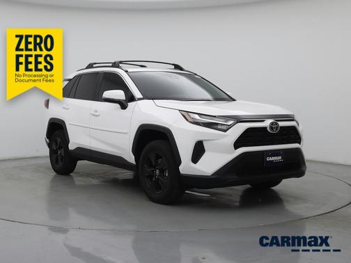 White 2025 Toyota RAV4 XLE