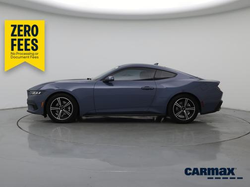 Blue 2024 Ford Mustang Ecoboost
