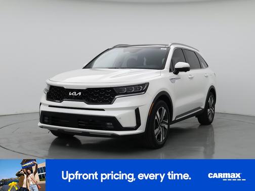 White 2023 Kia Sorento Plug-In Hybrid SX Prestige