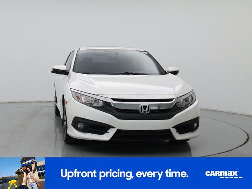 White 2018 Honda Civic EX-L
