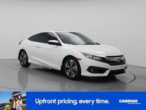 White 2018 Honda Civic EX-L