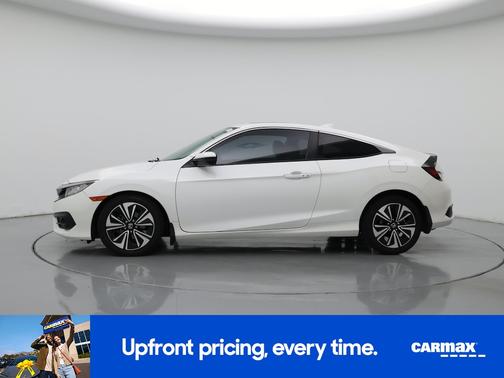 White 2018 Honda Civic EX-L