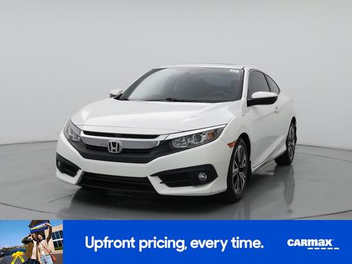 White 2018 Honda Civic EX-L