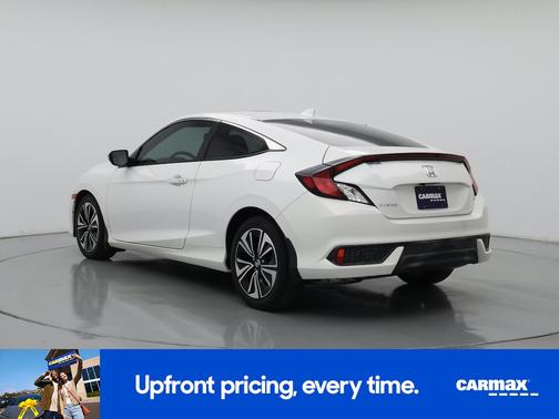 White 2018 Honda Civic EX-L